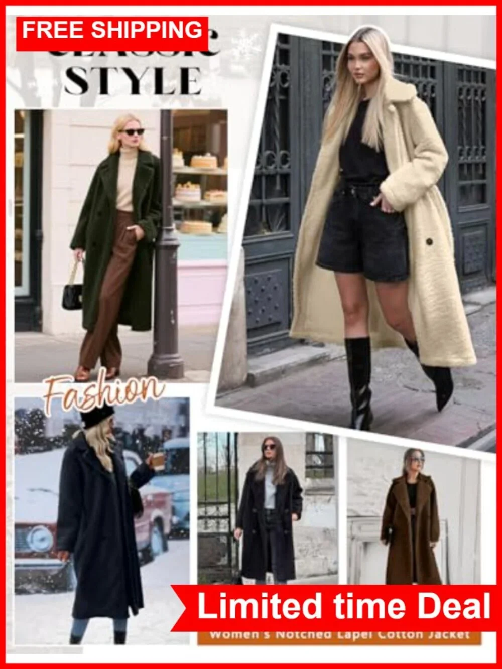 N/A fluffy oversized